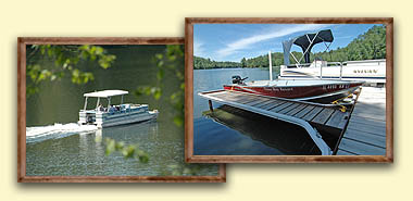 Otter Bay Resort offers boat rentals, exclusively has boat landing and launch for canoes, kayaks, boats and pontoons.