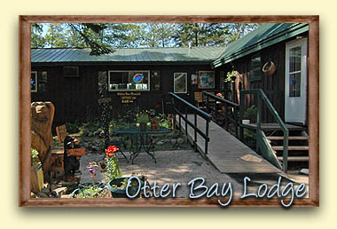 Otter Bay Lodge & Resort in Cable, Wisconsin is located on popular Lake Owen